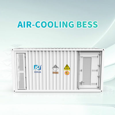 качество KonJa Воздушное охлаждение ESS 40FT 2.58MWh 768Vdc глубокий цикл батарея Система хранения энергии 400Vac контейнер батарея завод